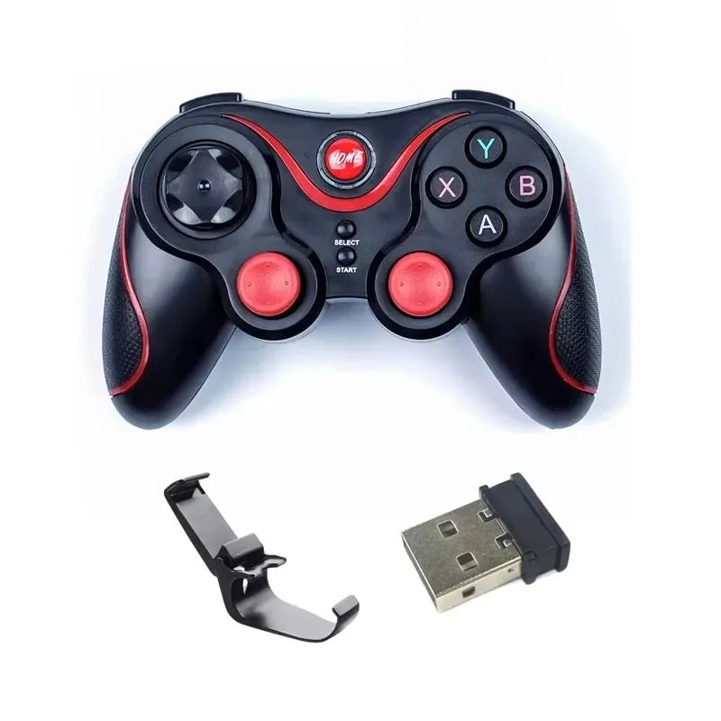 T7 X3 Wireless Joystick Gamepad Game Controller  for PS3/IOS Phone/TV Box Support BT3.0 for PC Android Tablet TV Box