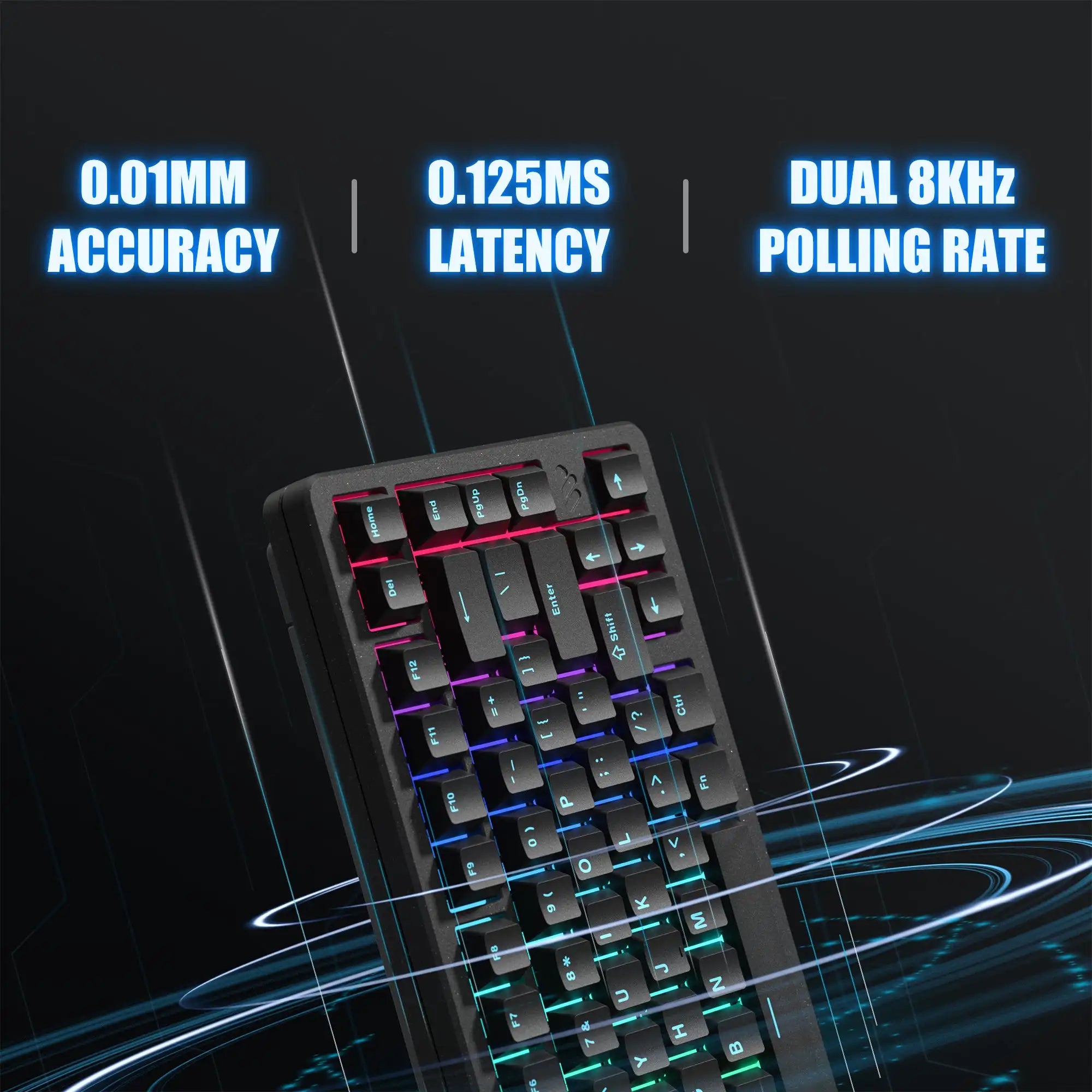 Womier SK75 TMR Wireless Magnetic Mechanical Keyboard 3-Modes Rapid Trigger Aluminum Keyboard
