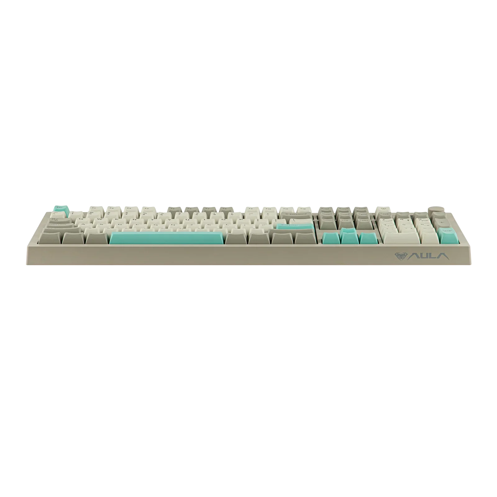 AULA S102 PRO Silent Gaming Membrane Keyboard 100% ANSI US Tri-model 2.4GHz Wireless TFT Screen Volume Knob for PC Game Office