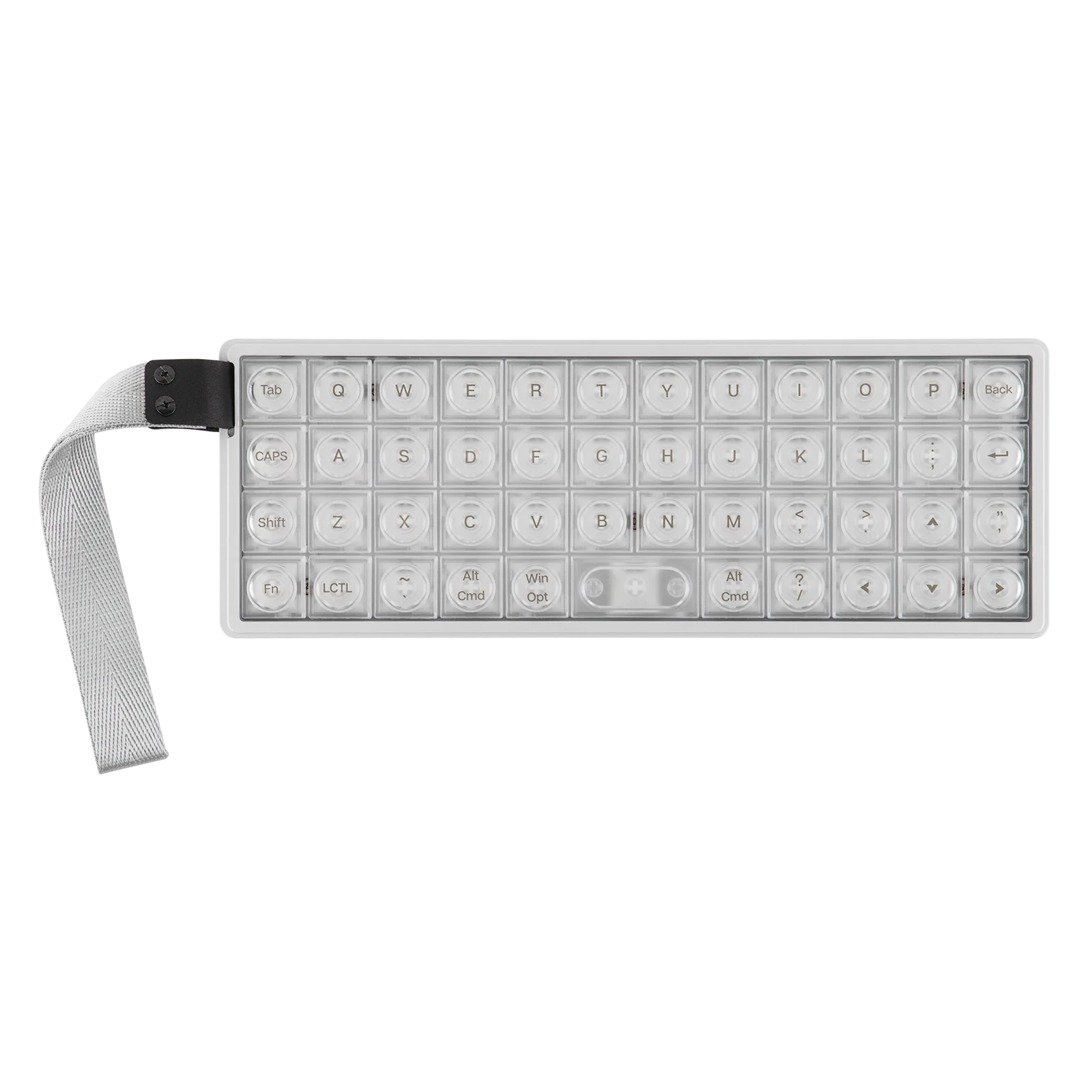EPOMAKER Luma40 VIA 40% Ortholinear Layout Tray-Mounted Wired/BT/2.4Ghz Wireless CNC Metal Low Profile Mechanical Keyboard