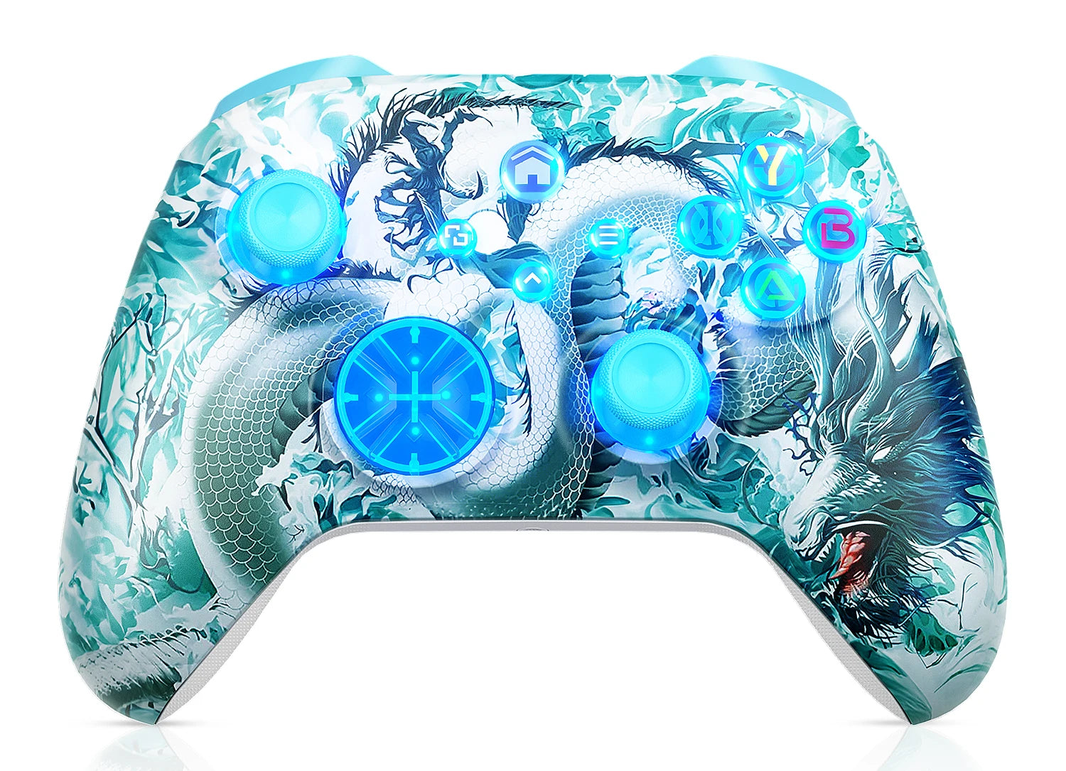 Wifi Wireless Controller For Xbox One/Xbox One S/X/Xbox Series X/S/Pc/Switch Joysticks With Turbo Function/6-Axis/RGB Gamepad