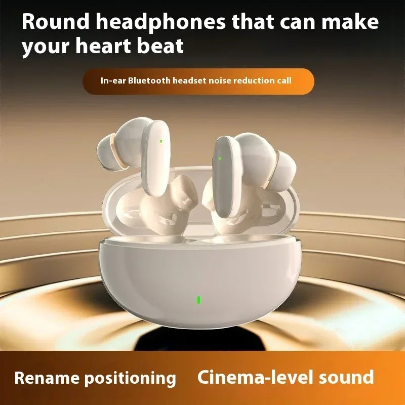 Wireless Bluetooth Earphone TWS Headset HiFi Music Headphone For Smartphone Mic Noise Reduction Earbuds Waterproof Game Motion