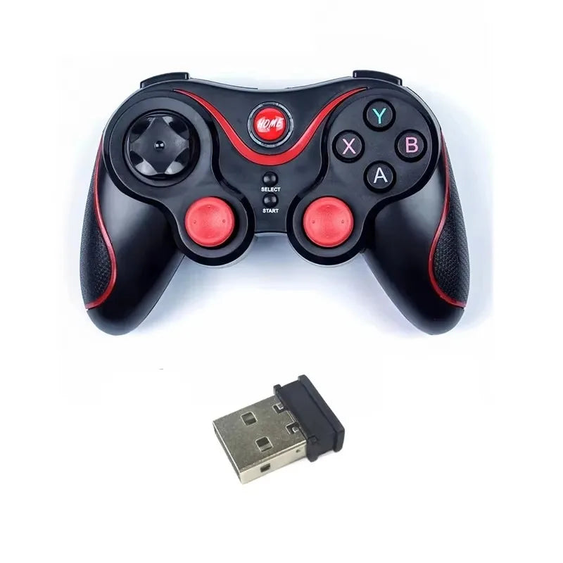 T7 X3 Wireless Joystick Gamepad Game Controller  for PS3/IOS Phone/TV Box Support BT3.0 for PC Android Tablet TV Box