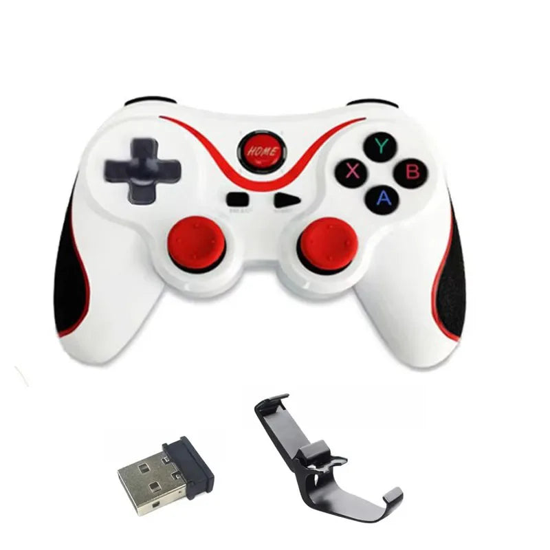 T7 X3 Wireless Joystick Gamepad Game Controller  for PS3/IOS Phone/TV Box Support BT3.0 for PC Android Tablet TV Box