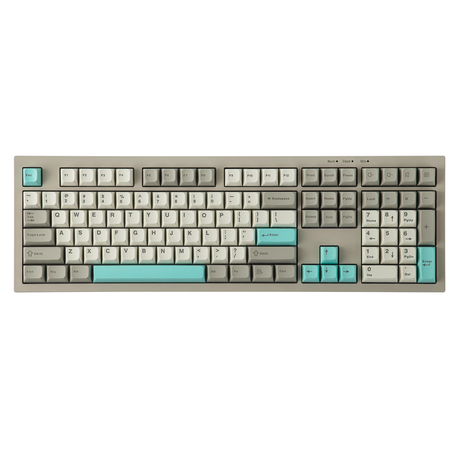 AULA S102 Wired Only Full Size Layout Silent Membrane Gaming Keyboard with Number Pad & Creamy Silicone Structure