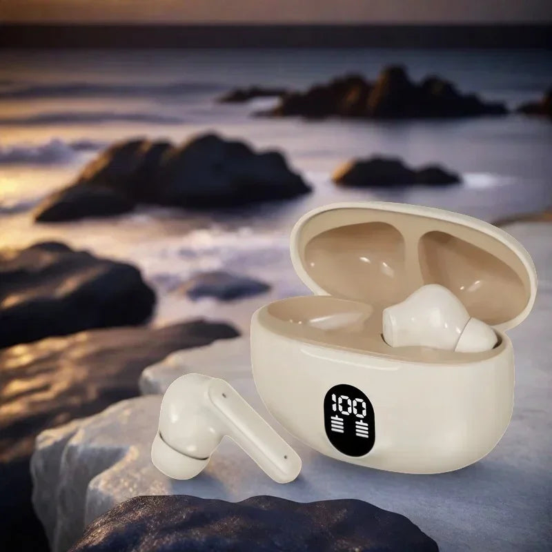 TWS Wireless Headphones Game Bluetooth Headphones with Microphone Noise Reduction High Fidelity Bass Earphones