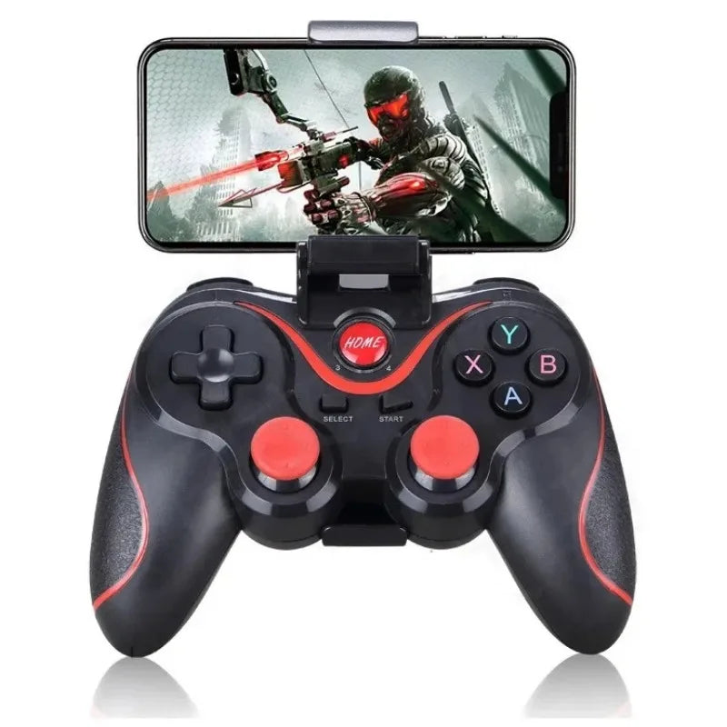 T7 X3 Wireless Joystick Gamepad Game Controller  for PS3/IOS Phone/TV Box Support BT3.0 for PC Android Tablet TV Box