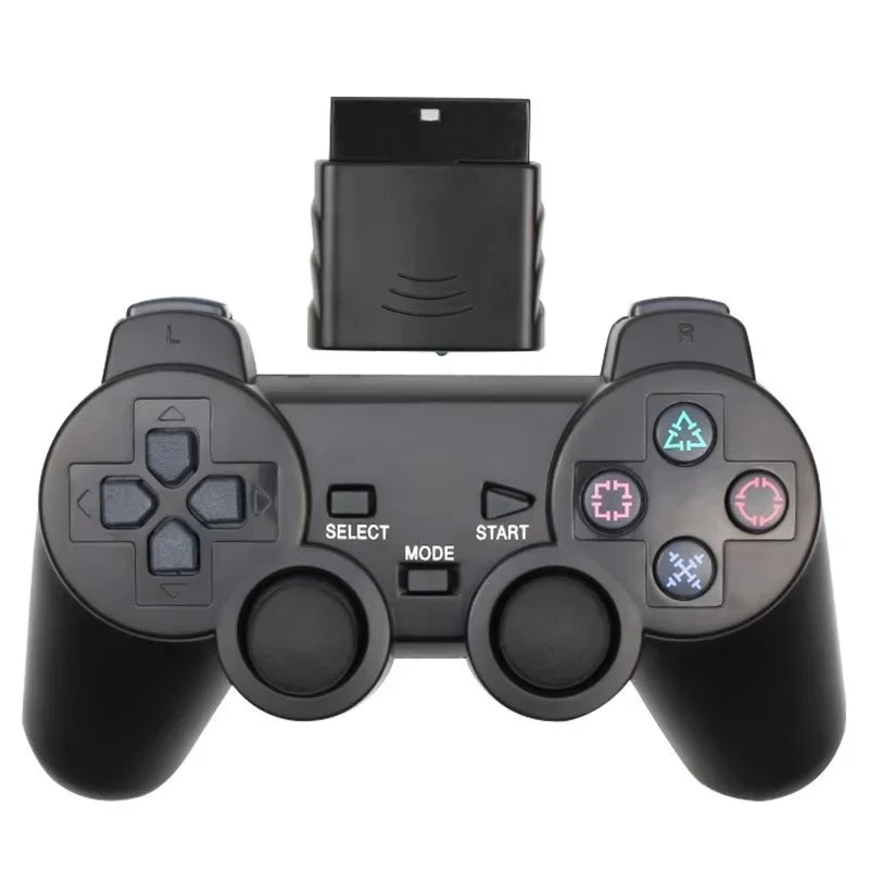 Wireless Gamepad for Sony PS2/PS1 Game Controller for Playstation 2 Console Joystick USB PC Controle with Double Vibration Shock